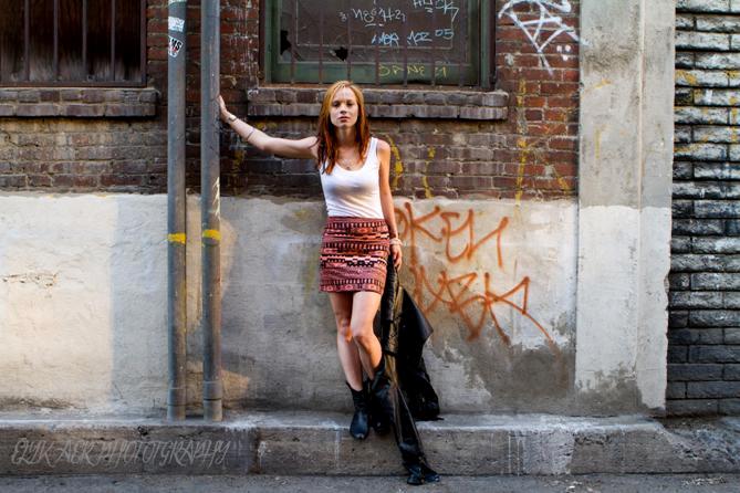 Girl and Graffitti